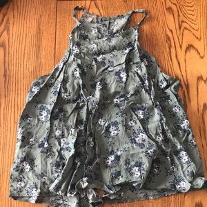 Floral Halter Top